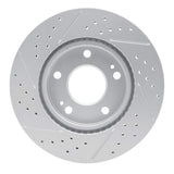 R1 Concepts 2000-2024 Chrysler Sebring Front Right Drilled & Slotted Geoperformance Rotor by R1 Concepts 830-72034R