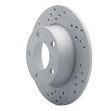 R1 Concepts 1999-2002 Audi A6 Quattro Rear Left Drilled & Slotted Geoperformance Rotor by R1 Concepts 830-73021L