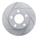 R1 Concepts 1999-2002 Audi A6 Quattro Rear Left Drilled & Slotted Geoperformance Rotor by R1 Concepts 830-73021L