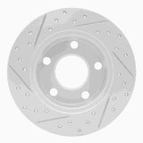 R1 Concepts 1999-2005 Audi A6 Quattro Rear Left Drilled & Slotted Geoperformance Rotor by R1 Concepts 830-73022L