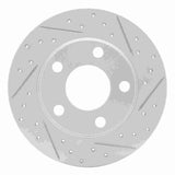 R1 Concepts 1999-2005 Audi A6 Quattro Rear Left Drilled & Slotted Geoperformance Rotor by R1 Concepts 830-73022L
