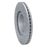 R1 Concepts 1999-2004 Audi S6 Front Left Drilled & Slotted Geoperformance Rotor by R1 Concepts 830-73023L