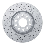 R1 Concepts 1999-2004 Audi A6 Quattro Front Right Drilled & Slotted Geoperformance Rotor by R1 Concepts 830-73023R