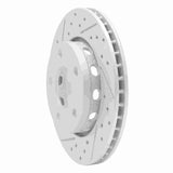 R1 Concepts 2000-2002 Audi S4 Rear Left Drilled & Slotted Geoperformance Rotor by R1 Concepts 830-73024L