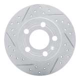 R1 Concepts 2001-2006 Audi TT Quattro Rear Left Drilled & Slotted Geoperformance Rotor by R1 Concepts 830-73025L