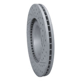 R1 Concepts 2001-2003 Audi S8 Front Left Drilled & Slotted Geoperformance Rotor by R1 Concepts 830-73026L