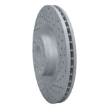 R1 Concepts 2001-2003 Audi S8 Front Right Drilled & Slotted Geoperformance Rotor by R1 Concepts 830-73026R