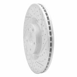 Dynamic Friction 2004-2009 Audi S4 Front Right Drilled & Slotted Geoperformance Rotor by Dynamic Friction Company 830-73031R