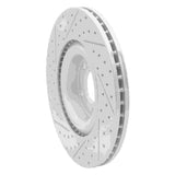 Dynamic Friction 2004-2009 Audi S4 Front Right Drilled & Slotted Geoperformance Rotor by Dynamic Friction Company 830-73031R