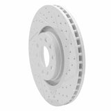 R1 Concepts 1998-2009 Audi A4 (USA/Canada) Front Right Drilled & Slotted Geoperformance Rotor by R1 Concepts 830-73036R