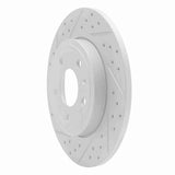 R1 Concepts 2000-2009 Audi A4 (Mexico) Rear Left Drilled & Slotted Geoperformance Rotor by R1 Concepts 830-73037L