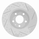R1 Concepts 2000-2009 Audi A4 (Mexico) Rear Left Drilled & Slotted Geoperformance Rotor by R1 Concepts 830-73037L