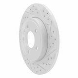 R1 Concepts 2000-2009 Audi A4 Quattro Rear Right Drilled & Slotted Geoperformance Rotor by R1 Concepts 830-73037R