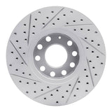 R1 Concepts 1992-2008 Audi A4 (Mexico) Front Right Drilled & Slotted Geoperformance Rotor by R1 Concepts 830-73041R