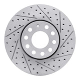 R1 Concepts 1992-2008 Audi A4 (Mexico) Front Right Drilled & Slotted Geoperformance Rotor by R1 Concepts 830-73041R