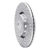 R1 Concepts 1997-2006 Audi A4 (USA/Canada) Front Left Drilled & Slotted Geoperformance Rotor by R1 Concepts 830-73044L