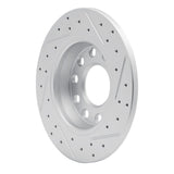 R1 Concepts 2000-2008 Audi A4 Quattro Rear Left Drilled & Slotted Geoperformance Rotor by R1 Concepts 830-73045L