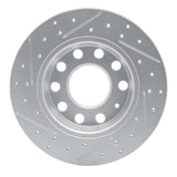 R1 Concepts 2000-2008 Audi A4 Quattro Rear Right Drilled & Slotted Geoperformance Rotor by R1 Concepts 830-73045R