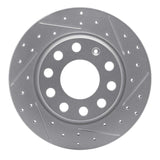 R1 Concepts 2000-2008 Audi A4 Quattro Rear Right Drilled & Slotted Geoperformance Rotor by R1 Concepts 830-73045R