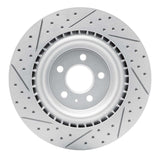 Dynamic Friction 2011-2018 Audi A8 Rear Right Geoperformance Rotor by Dynamic Friction Company 830-73063R