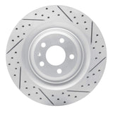 Dynamic Friction 2011-2018 Audi A8 Rear Right Geoperformance Rotor by Dynamic Friction Company 830-73063R