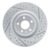 Dynamic Friction 2017-2026 Audi S8 Rear Right Drilled & Slotted Geoperformance Rotor by Dynamic Friction Company 830-73079R