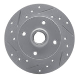 R1 Concepts 1985-2002 Volkswagen Scirocco Rear Left Drilled & Slotted Geoperformance Rotor by R1 Concepts 830-74005L