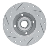 R1 Concepts 1985-2002 Volkswagen Golf Rear Right Drilled & Slotted Geoperformance Rotor by R1 Concepts 830-74005R