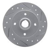 R1 Concepts 1985-2002 Volkswagen Golf Rear Right Drilled & Slotted Geoperformance Rotor by R1 Concepts 830-74005R