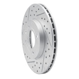 R1 Concepts 1986-1998 Volkswagen Passat (USA/Canada)/Jetta Sedan Front Left Drill & Slot Geoperformance Rotor by R1 Concepts 830-74006L