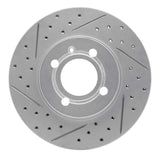 R1 Concepts 1986-1998 Volkswagen Passat (USA/Canada)/Jetta Sedan Front Left Drill & Slot Geoperformance Rotor by R1 Concepts 830-74006L