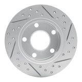 R1 Concepts 1992-2005 Audi A6 Quattro Rear Left Drilled & Slotted Geoperformance Rotor by R1 Concepts 830-74011L