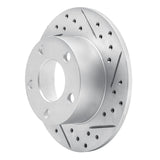 R1 Concepts 1992-2005 Audi A6 (Mexico) Rear Right Drilled & Slotted Geoperformance Rotor by R1 Concepts 830-74011R