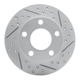 R1 Concepts 1992-2005 Audi A6 (Mexico) Rear Right Drilled & Slotted Geoperformance Rotor by R1 Concepts 830-74011R