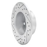 R1 Concepts 1992-2005 Audi A6 (Mexico) Rear Right Drilled & Slotted Geoperformance Rotor by R1 Concepts 830-74011R