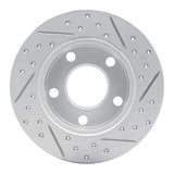 R1 Concepts 1996-2005 Audi A4 Quattro Rear Left Drilled & Slotted Geoperformance Rotor by R1 Concepts 830-74014L