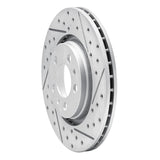 R1 Concepts 1998-2015 Volkswagen Beetle/Jetta Wagon Front Right Drilled & Slotted Geoperformance Rotor by R1 Concepts 830-74016R