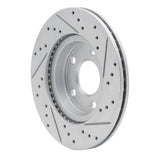 R1 Concepts 1997-2008 Audi A4 (Mexico) Front Left/Rear Left Drilled & Slotted Geoperformance Rotor by R1 Concepts 830-74018L