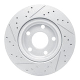 R1 Concepts 1997-2008 Audi S8 Front Right/Rear Right Drilled & Slotted Geoperformance Rotor by R1 Concepts 830-74018R