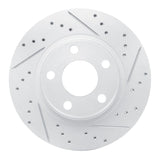 R1 Concepts 1997-2008 Audi S8 Front Right/Rear Right Drilled & Slotted Geoperformance Rotor by R1 Concepts 830-74018R
