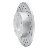 R1 Concepts 1998-2024 Audi TT Rear Left Drilled & Slotted Geoperformance Rotor by R1 Concepts 830-74019L