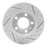 R1 Concepts 1998-2024 Audi TT Rear Left Drilled & Slotted Geoperformance Rotor by R1 Concepts 830-74019L