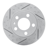 R1 Concepts 1998-2024 Audi TT Rear Left Drilled & Slotted Geoperformance Rotor by R1 Concepts 830-74019L