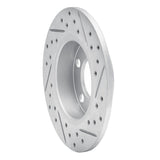 R1 Concepts 1998-2024 Audi TT Rear Left Drilled & Slotted Geoperformance Rotor by R1 Concepts 830-74019L