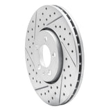 R1 Concepts 1998-2018 Audi A1 (Mexico) Front Left Drilled & Slotted Geoperformance Rotor by R1 Concepts 830-74020L