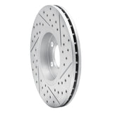 R1 Concepts 1998-2018 Audi A1 (Mexico) Front Left Drilled & Slotted Geoperformance Rotor by R1 Concepts 830-74020L