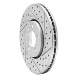 R1 Concepts 1998-2018 Audi A1 (Mexico) Front Right Drilled & Slotted Geoperformance Rotor by R1 Concepts 830-74020R