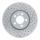R1 Concepts 1998-2018 Audi A1 (Mexico) Front Right Drilled & Slotted Geoperformance Rotor by R1 Concepts 830-74020R
