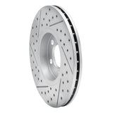 R1 Concepts 1998-2018 Audi A1 (Mexico) Front Right Drilled & Slotted Geoperformance Rotor by R1 Concepts 830-74020R