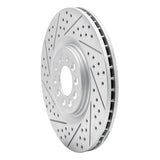 R1 Concepts 2000-2006 Audi TT Quattro Front Left Drilled & Slotted Geoperformance Rotor by R1 Concepts 830-74021L
